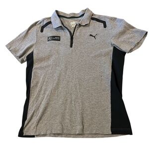 Puma Mercedes AMG Petronas Formula‎ One Team Mens Polo Shirt Small